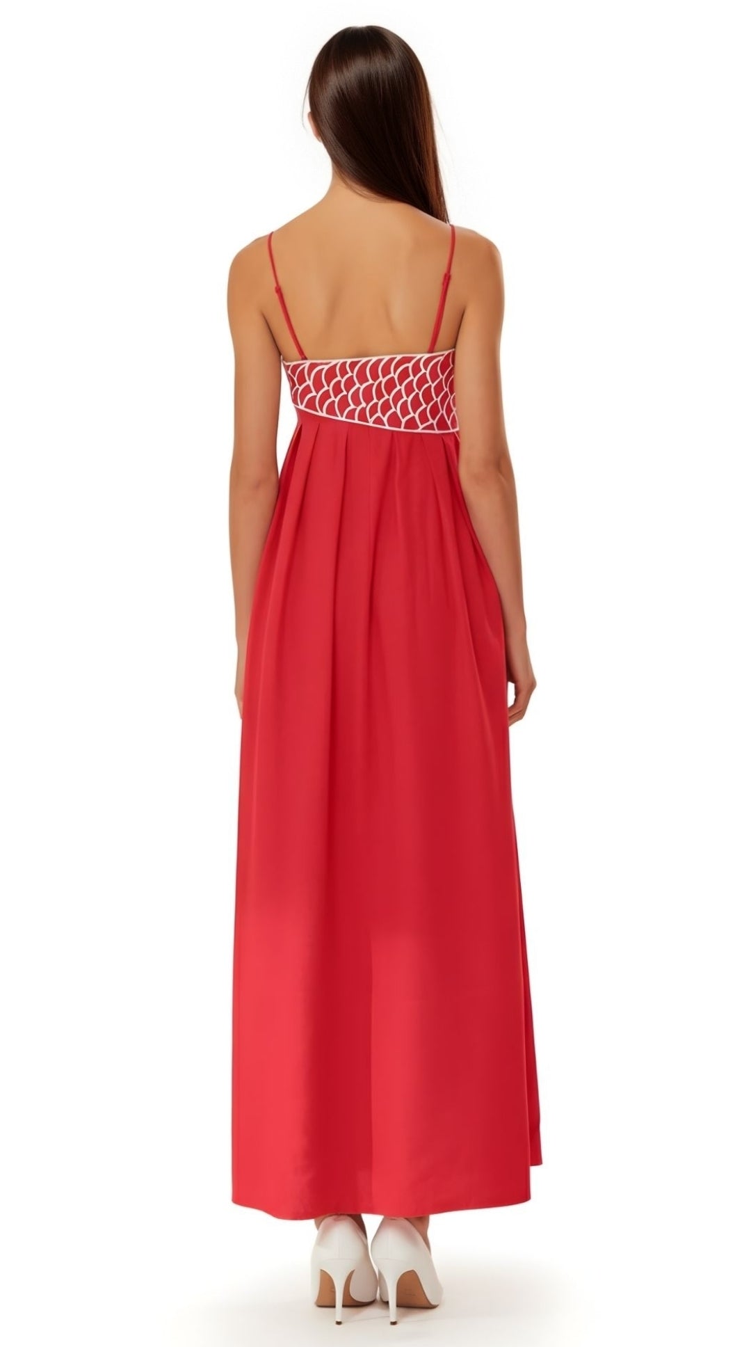 Deborah Embroidered Maxi Dress