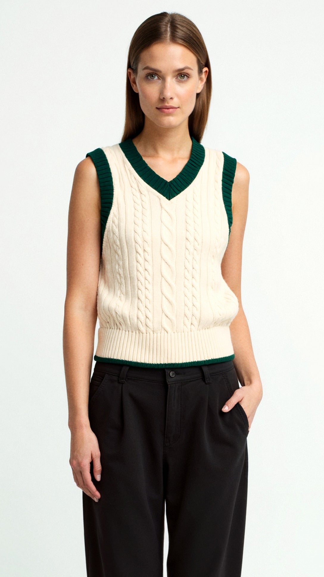 Clara Knitted Waistcoat