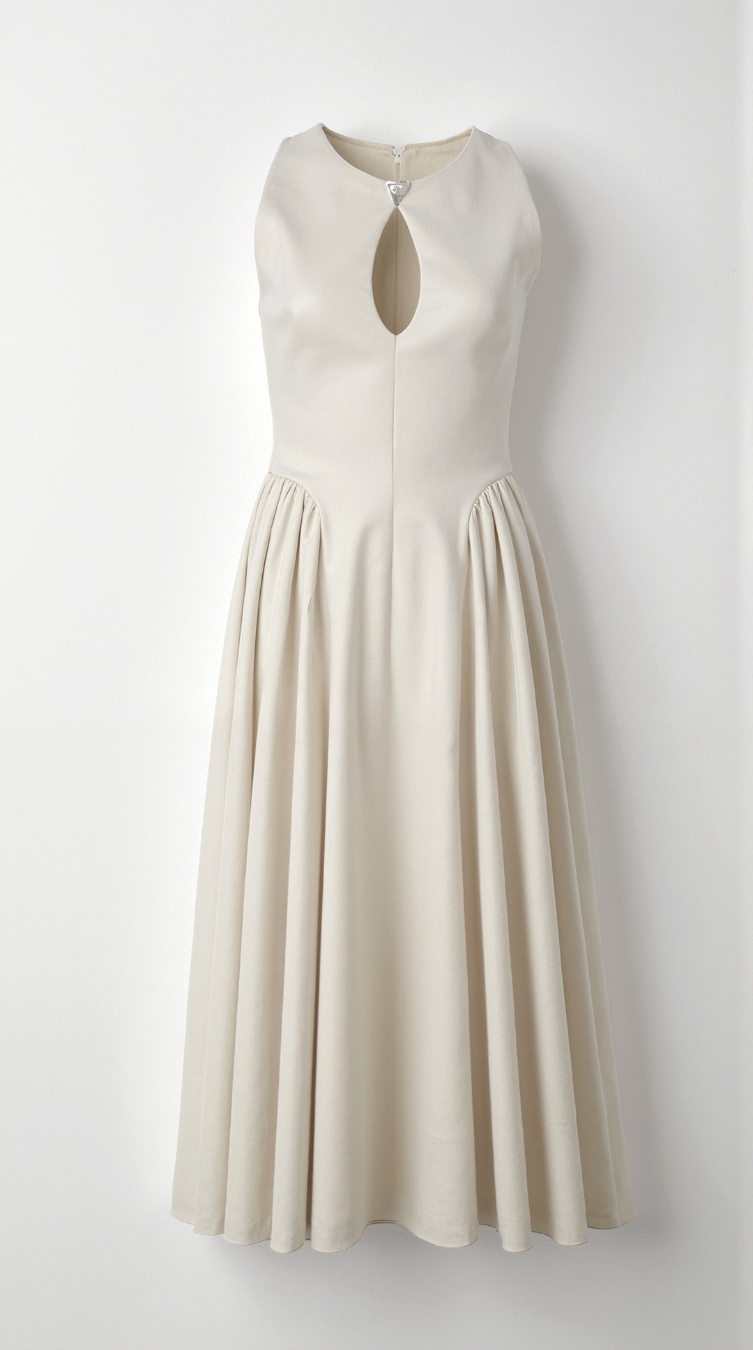 Nancy Linen Cutout Dress