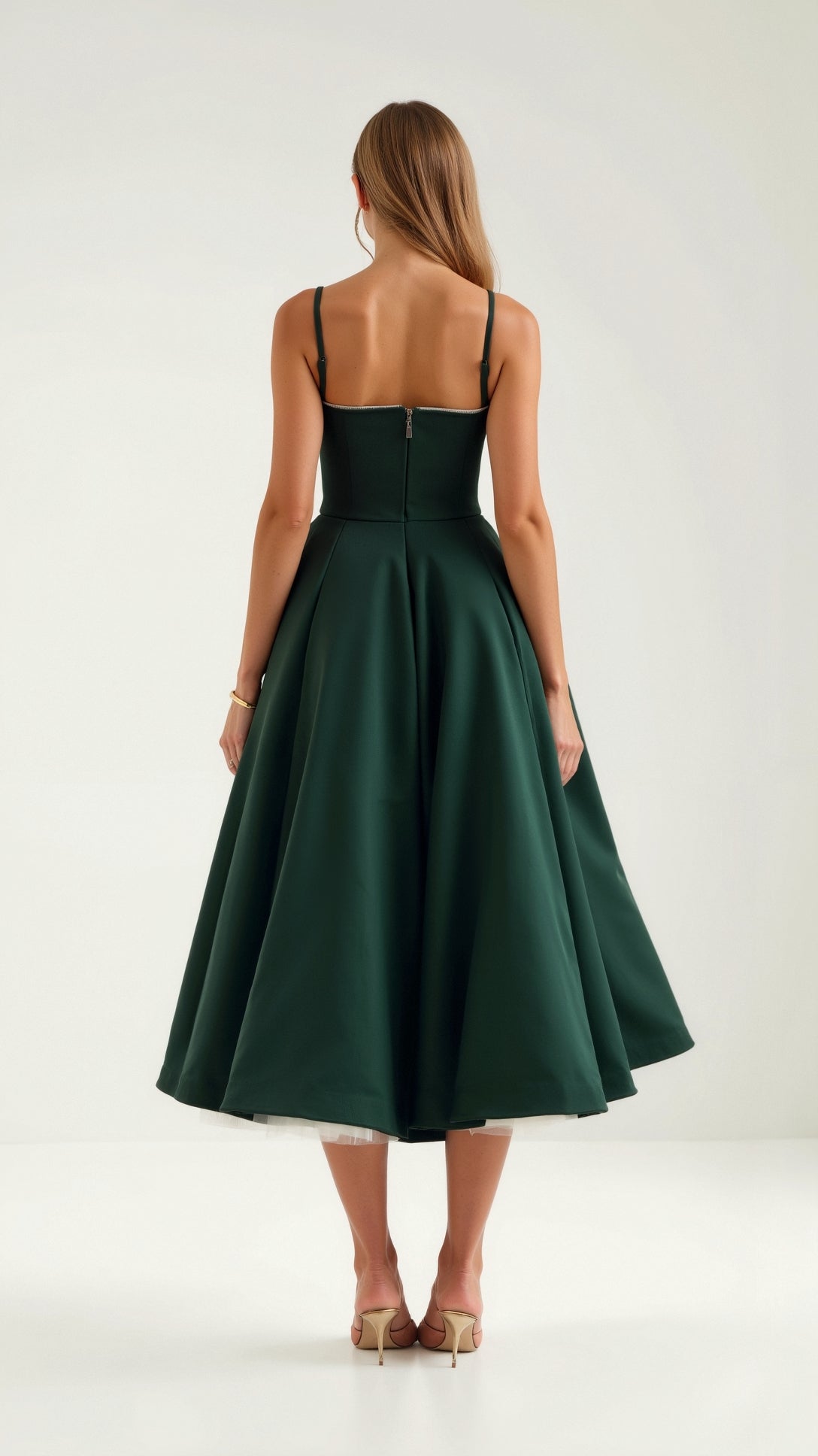 Isolde Tulle Midi Dress