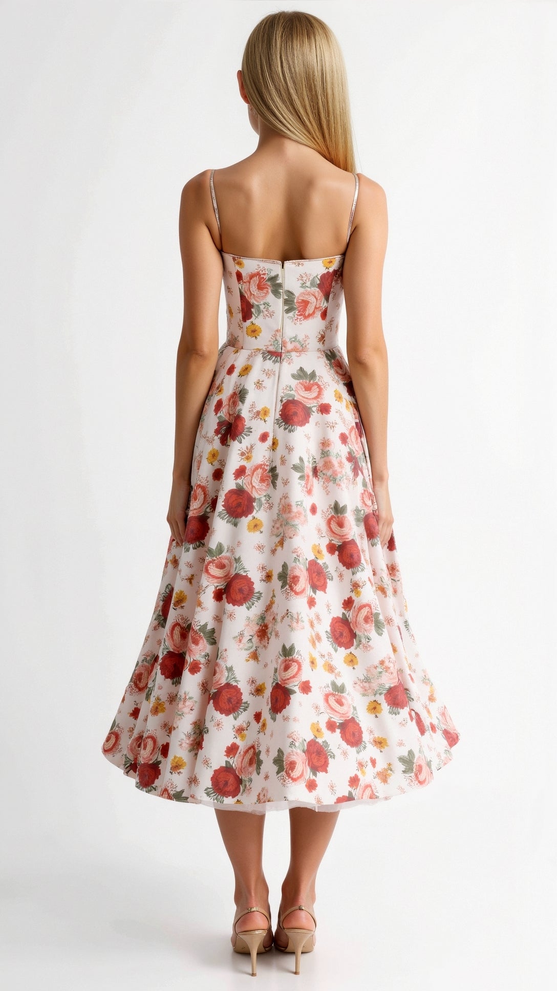 Isolde Tulle Midi Dress