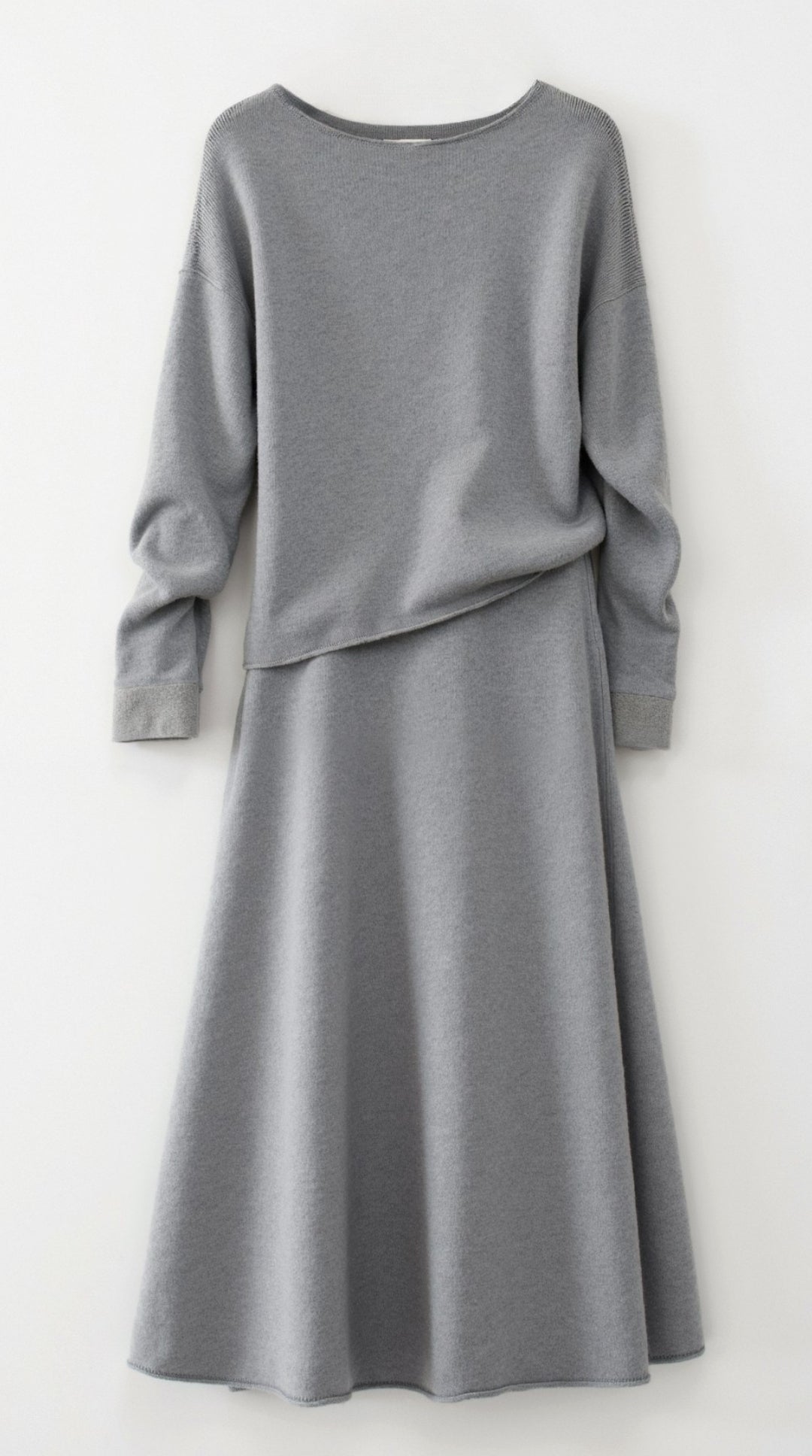 Amy Knitted Top and Skirt Set