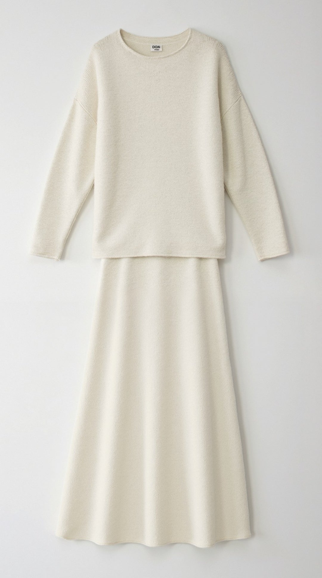 Amy Knitted Top and Skirt Set