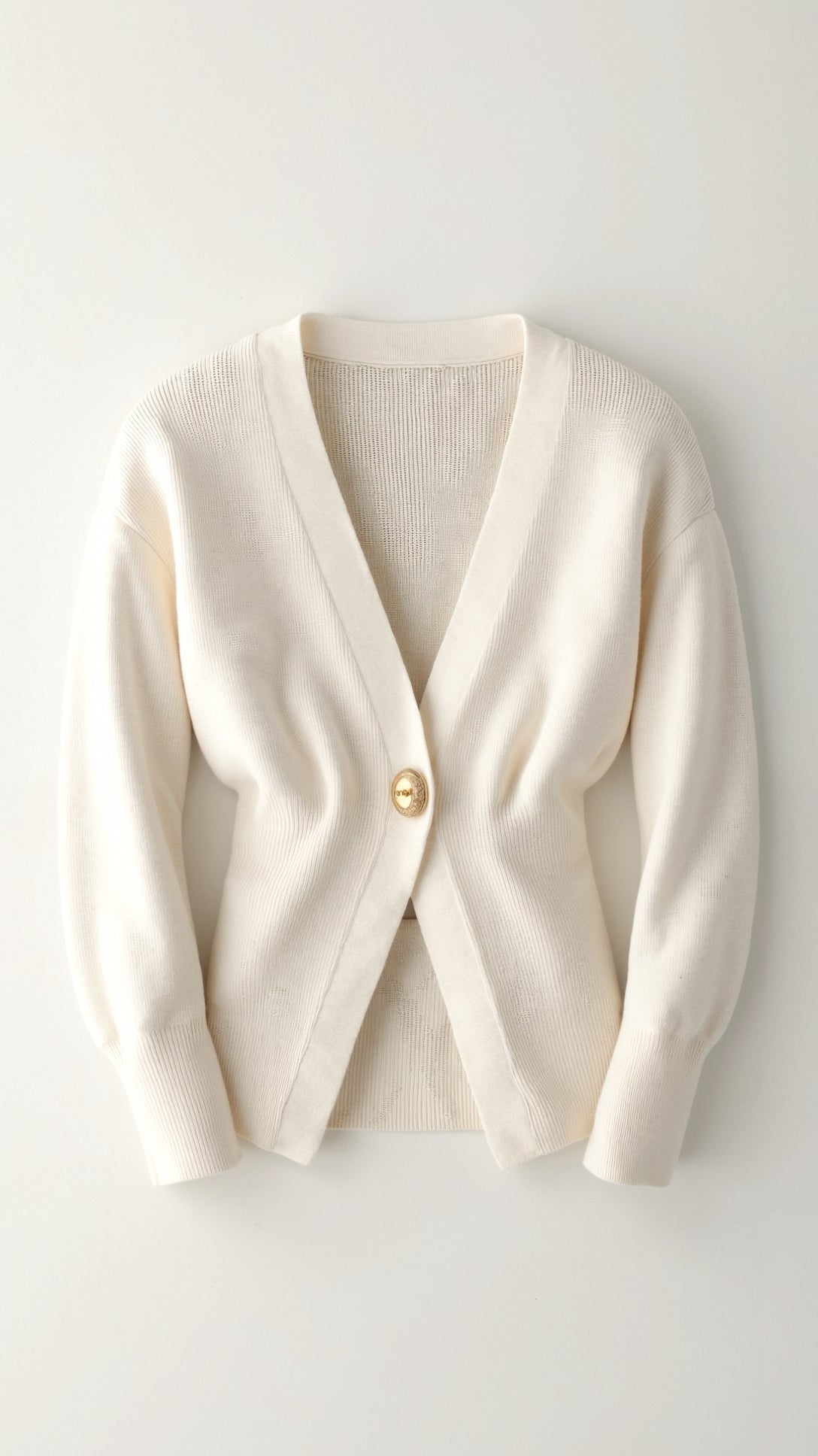 Christine Chic Deep-V Statement Cardigan