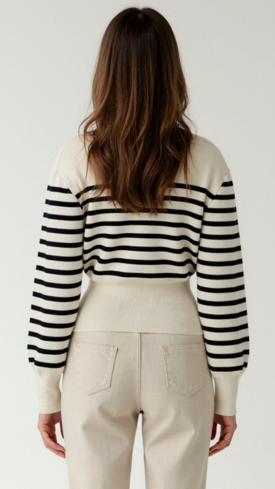 Christine Chic Deep-V Statement Cardigan