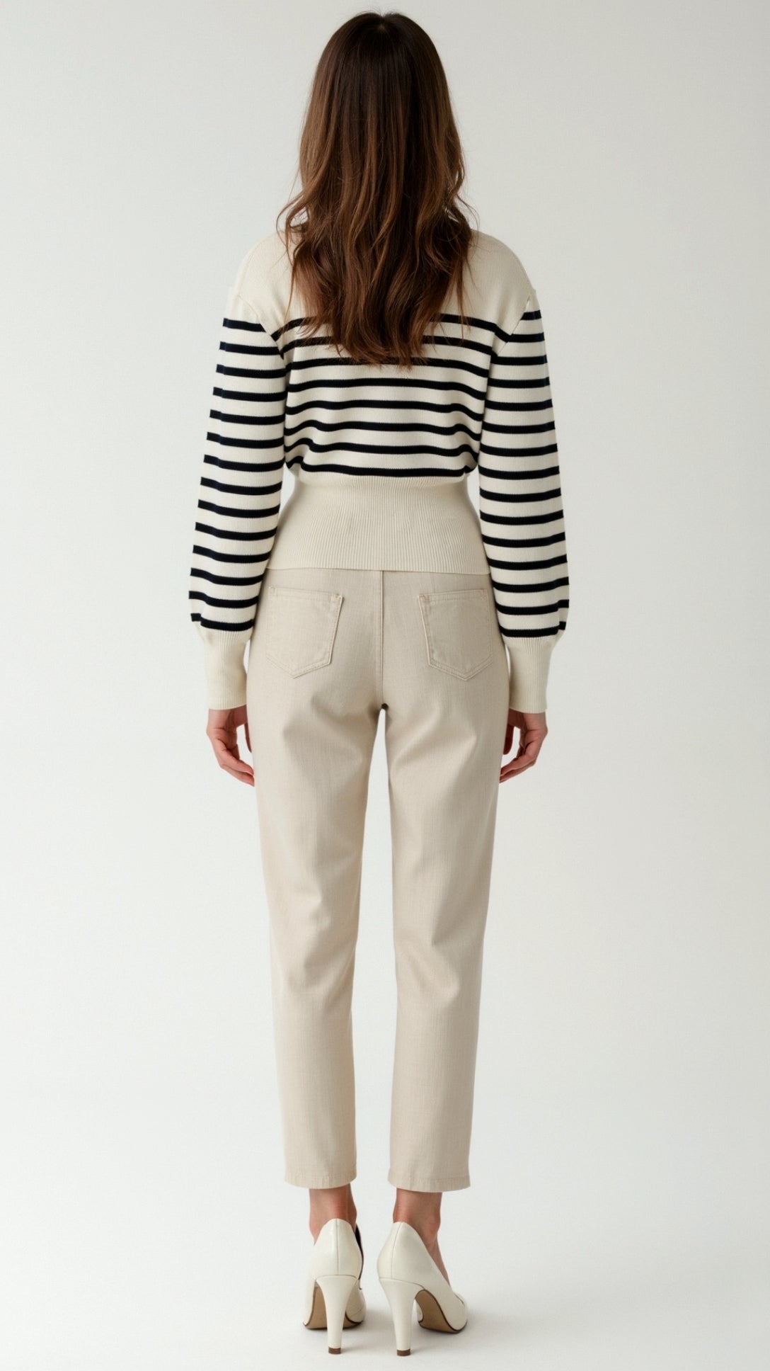 Christine Chic Deep-V Statement Cardigan