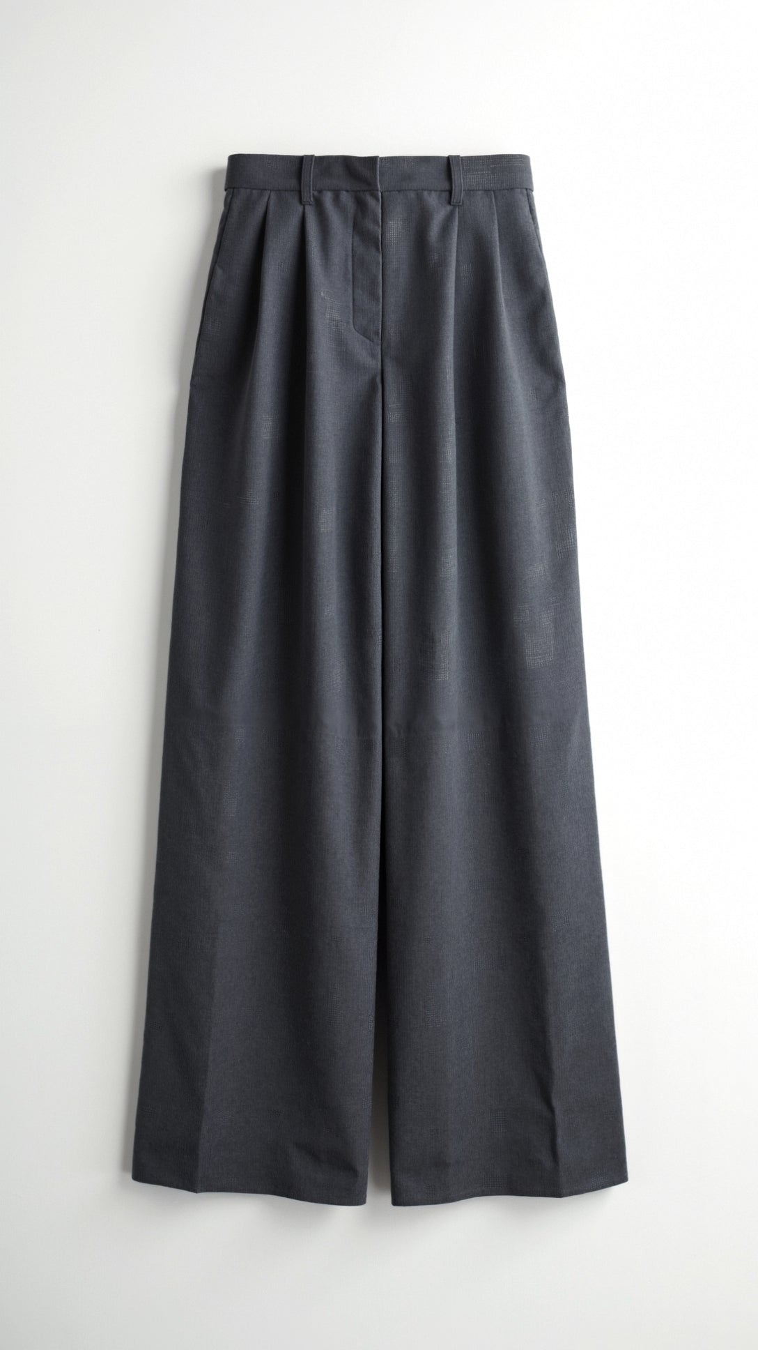 Dorothy Pleated Straight-Cut Trousers