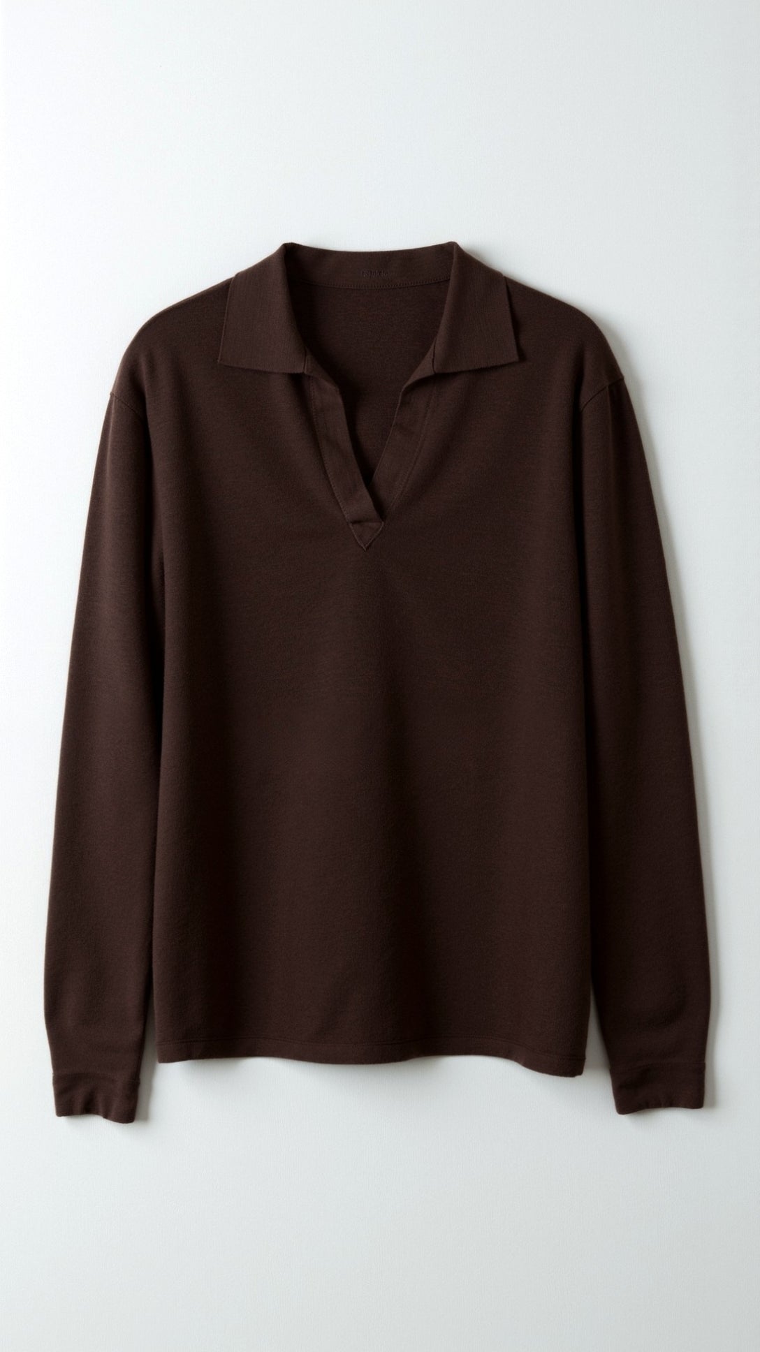 Margaret Casual V-Neck Polo Sweater