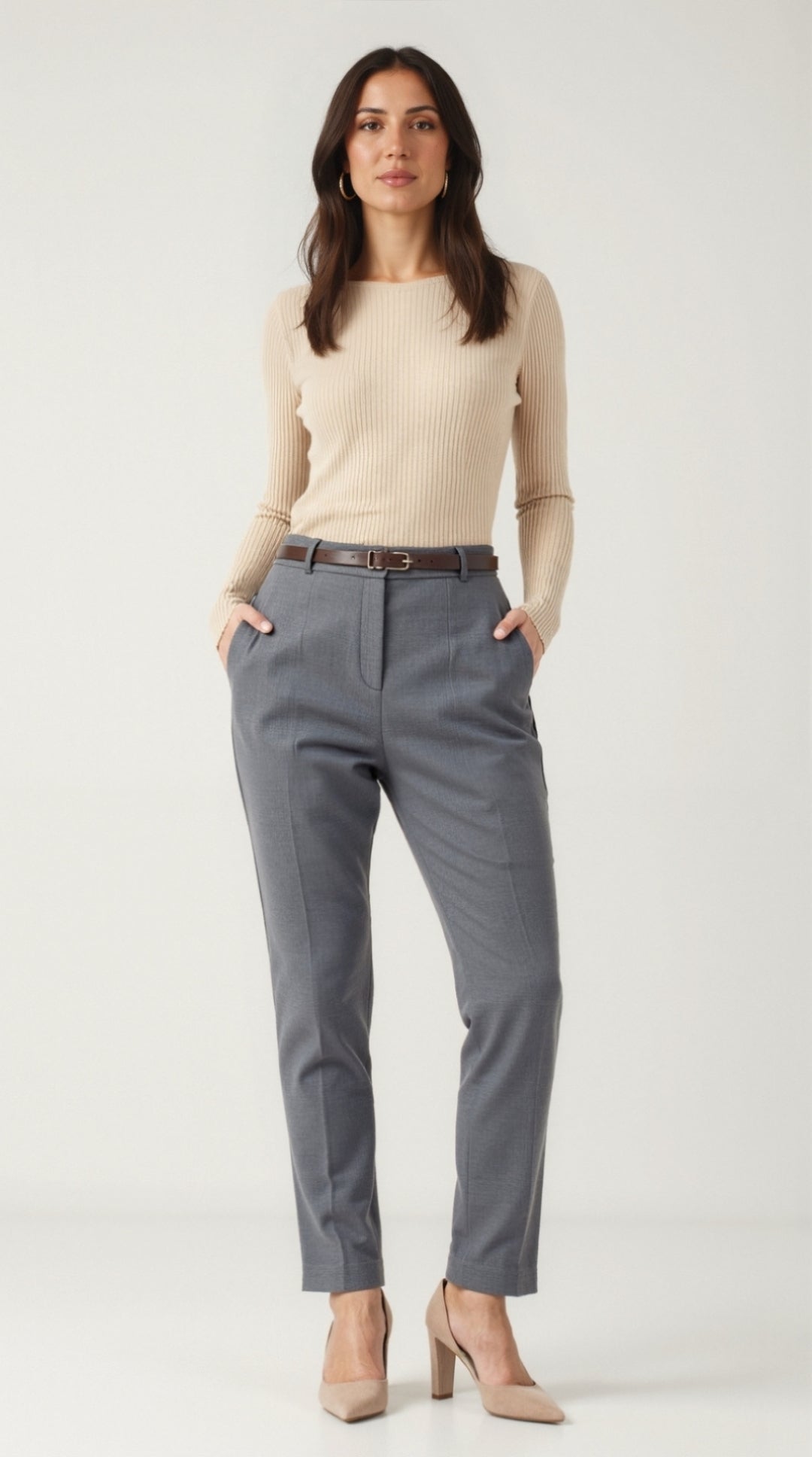 Ruth Cloud-Knit Long Sleeve Top