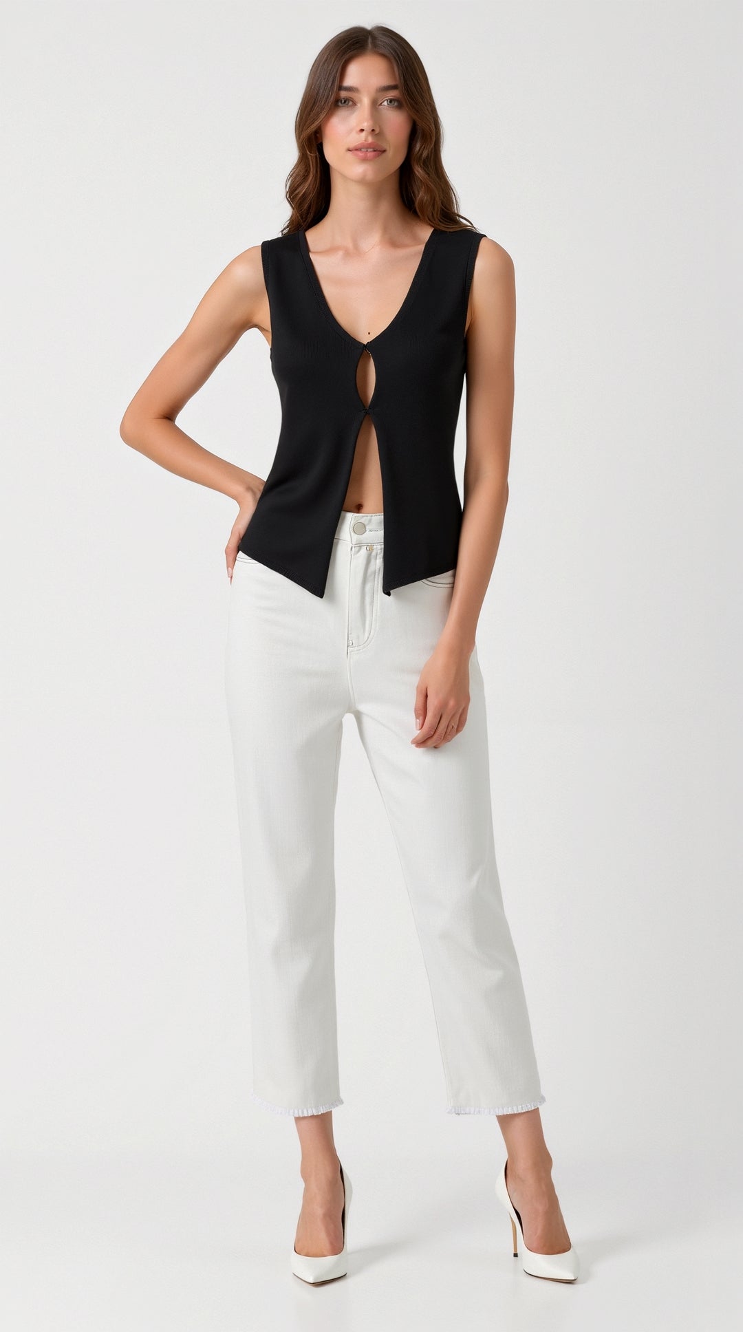 Sharon Knitted Vest Top