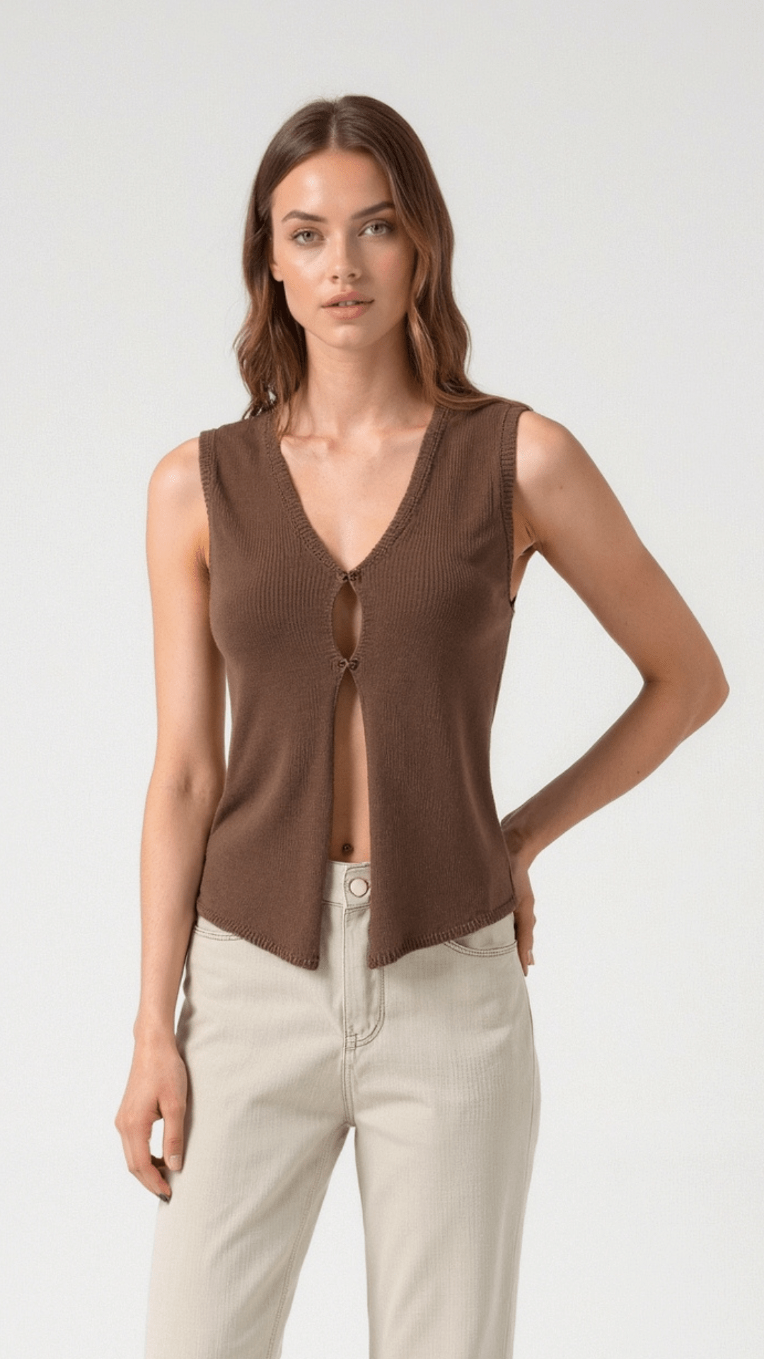 Sharon Knitted Vest Top