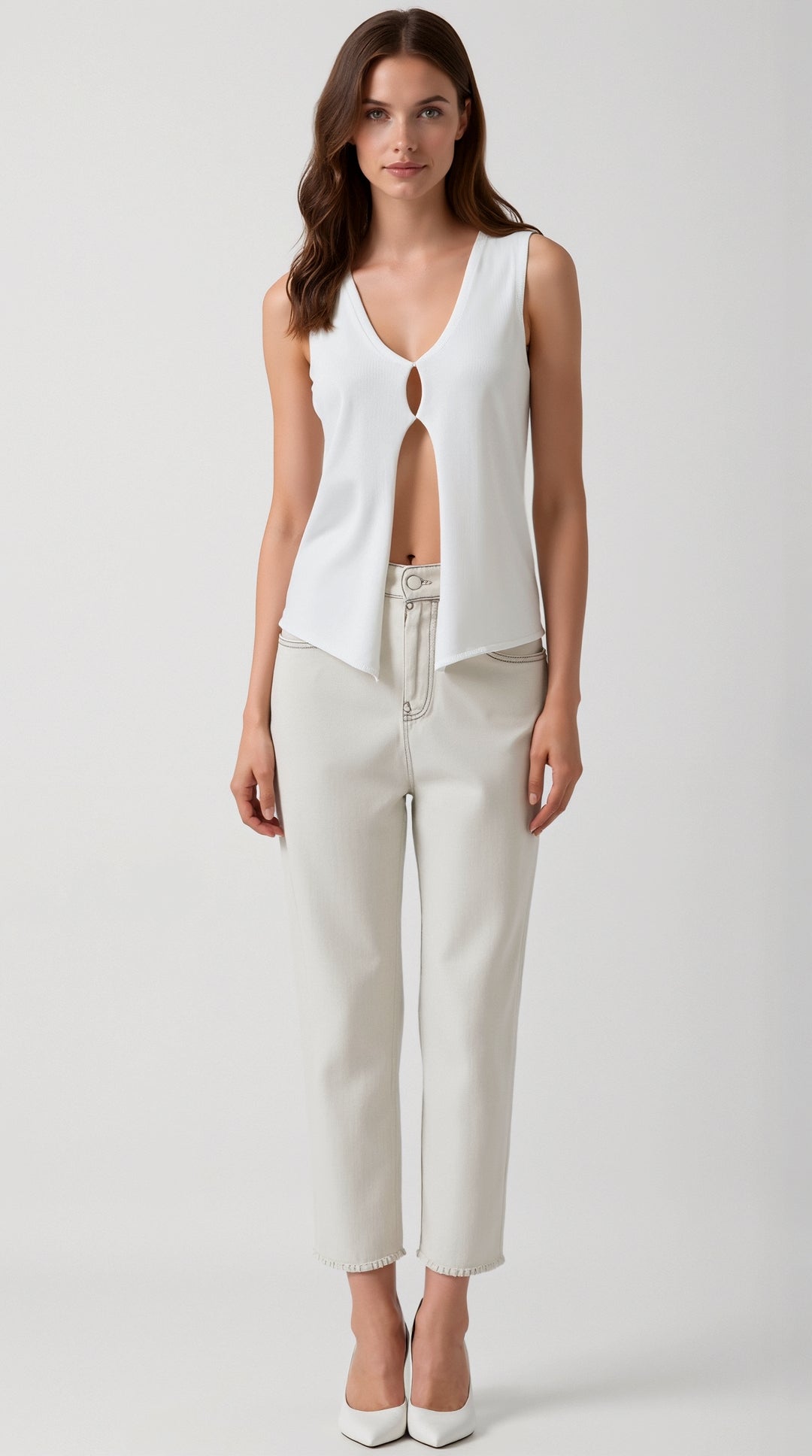 Sharon Knitted Vest Top